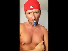 tomek - hidden desi buth pp and blonde milf swallows cum nipple training
