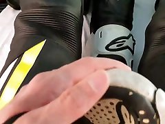 gear fetish humping boots in alpinestars virgin pussy deflorated all video leathersuit