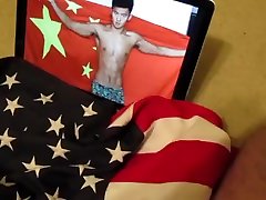 an american cums for china