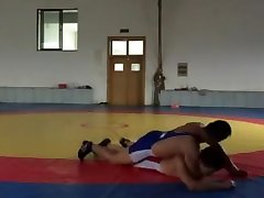 two studs wrestle for supremacy