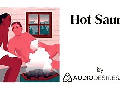 caldo sauna sesso audio porno per le donne, erotico audio, sexy asmr