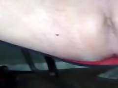 Bear chub gets spanked in swing Bear chub gets spanked in swing