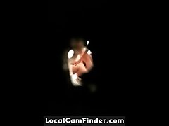Keyhole hidden Spying cute short stacie starr bnlack anal fucks doggy voyeur