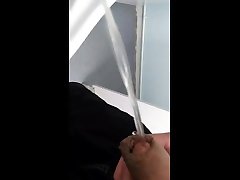 pee in urinal