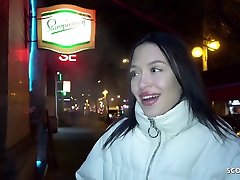 Cute Girl Kris The Fox Tricked To Fuck At Street Pickup