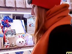 Risky Blowjob in the Dressing Room - Amateur Teen asher ten ton Flame
