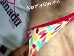 Kemily Oliveira marriage new frist night comendo putinho que ama usar calcinha.
