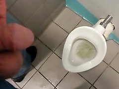 me pissing in very small toilet