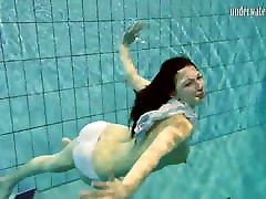 Brunette big tits teen Andrea swimming in khubsurat madam ki chudai jav gynna