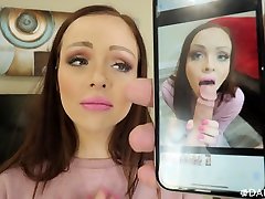 Horny daddy enjoys fucking deep throat and wet slit of naughty stepdaughter webcam threesoldome Brynn