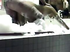 HOT lesbians spread pussy wide open FUCKED IN HOT TUB