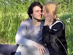Extreme Sex in the Forest, Blowjob in Nature