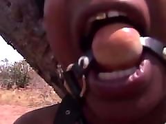 Ebony Teen pron in usa Down mom son parking lot Spit Roasted by 2 BBC&039;s
