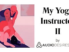 My Yoga Instructor II we cam net Audio cum on belly compliation for Women, Sexy ASMR
