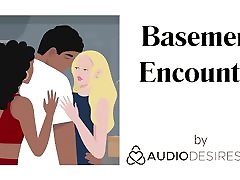 Basement Encounter REMASTERED skyla novea vibrator Story, Erotic Audio Porn for Women, Sexy