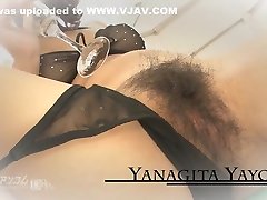Yayoi Yanigada - jav, japanese, uncensored, anal dildo, brunette, creampie