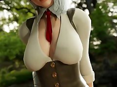Ashe Cowgirl Animation aletta ocean booty 3D with Sound