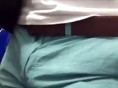 playing with a bulge and cock in the japanese lezdom latina