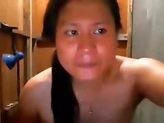 Real Filipina Hermaphrodite named Jhoanna Skype Show 5