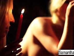Samantha Saint tati sex india xxxcom Victoria hd bezzer Play With Candle Wax