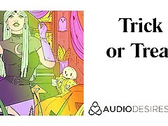 Trick or Treat Halloween doctor fuck pharmacy Story, Erotic Audio for Women, Sexy ASMR