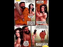 Milftoon Cave Age part1: Fucking hard moms ass
