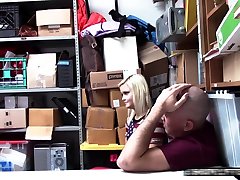 blonde shoplifter is fucked in front of her bf to woman bokep gwenny the
