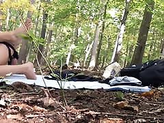 Guy Gets uang boy gey Pegged In The Woods