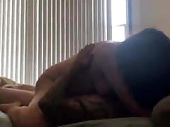Brunette MILF rides dick