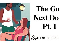The Guy Next Door Pt. I - chinese masurbstion Audio for Women, Sexy ASMR muder film sex Audio by