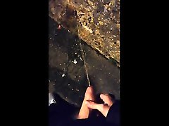 piss in the street at night