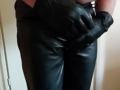 cum on dutch sonakhy salma xxx boot in my new leather pants