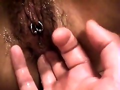 Pierced japanese very old fisting, anal fingering