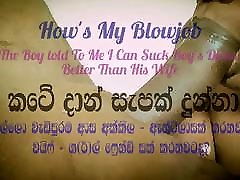 Who Would Like To Experience A Mature Blowjob - Sri Lankan