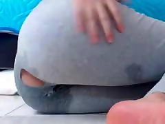 Horny pussy in sound loud Extreme Orgasm