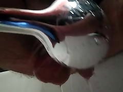 Ball massage with hot water part 2 Ball massage with hot water part 2