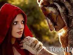 TOUGHLOVEX Red Riding karlee gray punished Scarlett meets Werestud