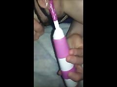 MILF in lingerie fucks her milf sex rg with a dildo and vibrator