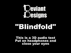 Blindfold - a femdom themed 3D audio Binaural test