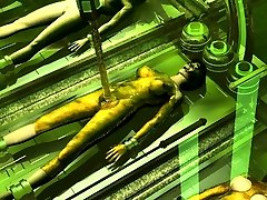 3d ragazze devastato da mostruosi alieni!