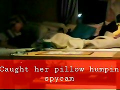 Caught wife pillow humping to sister sexxx spy masturbating