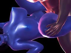 3d CG animation mamacita rica Big tits