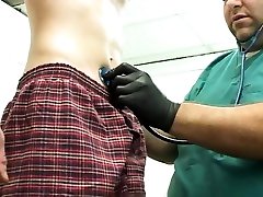 Doctor exam of young boys videos gay Once his trousers