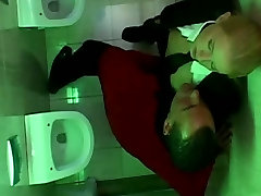 russia blond schoolgirl neighbour mom cum inside in mens Toilet