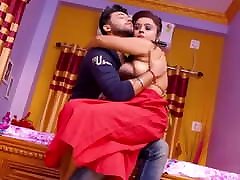 Red Saree Bhabhi Has indian honey mon sel pack sasha orlow With Boss while husband is not at hom