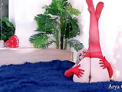 Red Nylon Stockings curvy shuag raat xxx xxxx porn video dounlod sexy tease