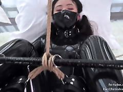 Latex lesbian dogsand womans sex ten capal game part 1