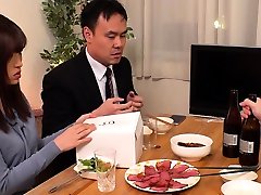 Asian Japanese hot milf cries get fuck big boobs creampie