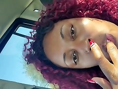 Thick Ebony Milf Public Pussy Play In Parking Lot
