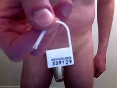 japanese oldman girl locks himself into a chastity device japanese oldman girl locks himself into a chastity device